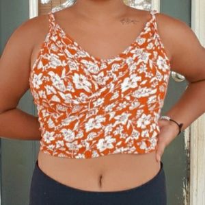 Wrap around crop top